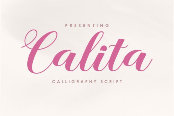Calita Font - Featured Image