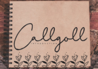 Callgoll Font - Featured Image