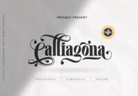 Calliagona Font - Featured Image