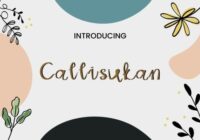 Callisukan Font - Featured Image