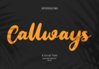 Callways Script Font - Featured Image