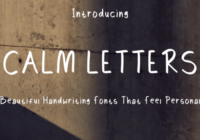 Calm Letters Font - Featured Image