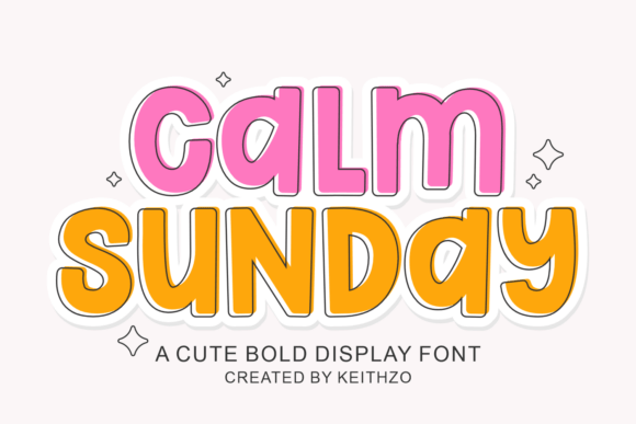 Calm Sunday Font - Featured Image