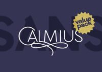 Calmius Font - Featured Image