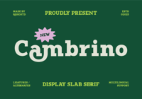Cambrino Font - Featured Image
