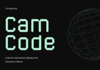 Camcode Font - Featured Image