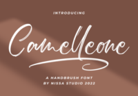 Camelleone Font - Featured Image
