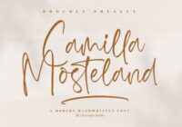 Camilla Mosteland Font - Featured Image