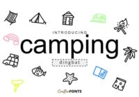 Camping Doodle Font - Featured Image