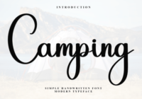 Camping Font - Featured Image