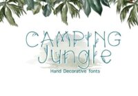 Camping Jungle Font - Featured Image