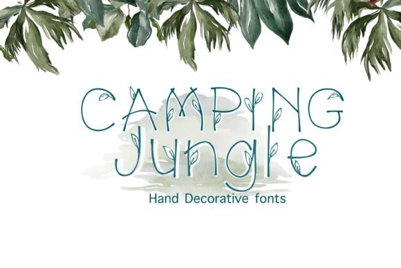 Camping Jungle Font - Featured Image