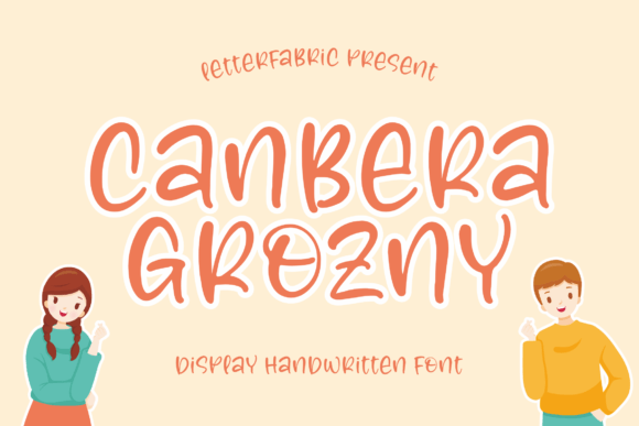 Canbera Grozny Font - Featured Image