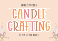 Candle Crafting Font - Featured Image