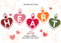 Candle Heart Font - Featured Image
