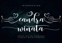 Candra Winata Font - Featured Image