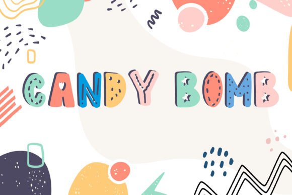 Candy Bomb Font - Featured Image