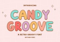 Candy Groove Font - Featured Image