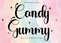 Candy Gummy Font - Featured Image