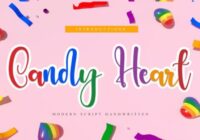 Candy Heart Font - Featured Image