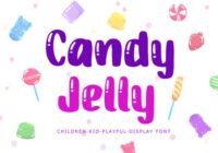 Candy Jelly Playful Display Font - Featured Image