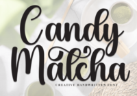 Candy Matcha Font - Featured Image