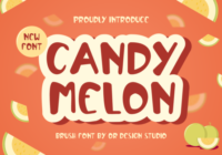 Candy Melon Font - Featured Image
