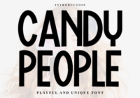 Candy People Font - Featured Image