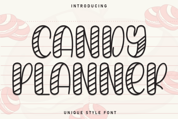 Candy Planner Font - Featured Image