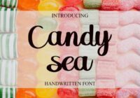 Candy Sea Font - Featured Image