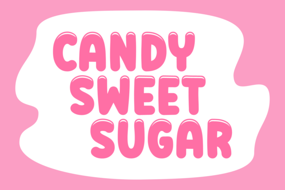 Candy Sweet Sugar Font - Featured Image