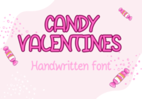 Candy Valentines Font - Featured Image