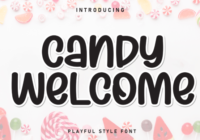 Candy Welcome Font - Featured Image