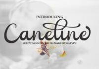 Caneline Font - Featured Image