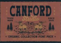 Canford Trio Font - Featured Image