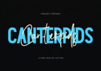 Canterpids Font Duo Font - Featured Image