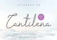 Cantilena Font - Featured Image