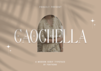 Caochella Font - Featured Image