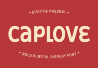 Caplove Font - Featured Image