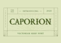 Caporion Font - Featured Image