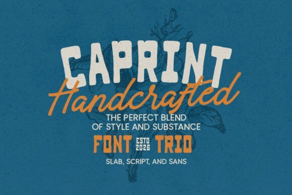 Caprint Font - Featured Image