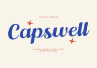 Capswell Font - Featured Image