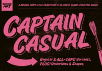 Captain Casual Font - Featured Image