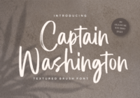 Captain Washington Font - Featured Image