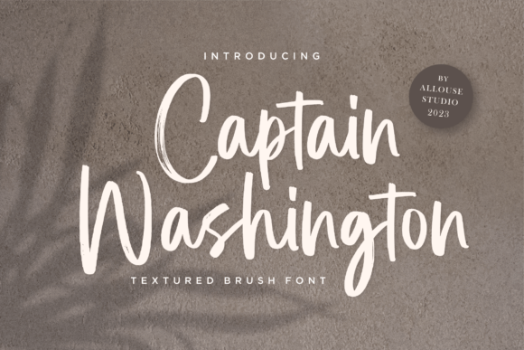Captain Washington Font - Featured Image