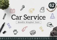 Car Service Font - Featured Image