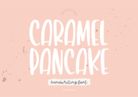 Caramel Pancake Font - Featured Image