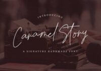 Caramel Story Font - Featured Image