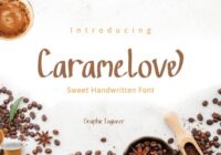 Caramelove Font - Featured Image