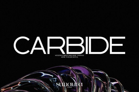 Carbide Font - Featured Image